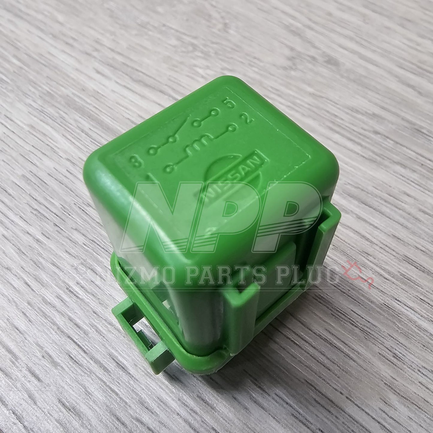 OEM Nissan EGI Fuel Pump Relay (Green) - NizmoPartsPlug