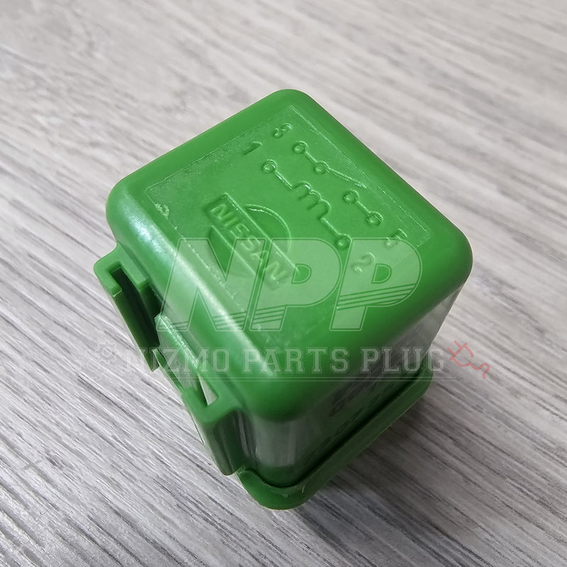 Load image into Gallery viewer, OEM Nissan EGI Fuel Pump Relay (Green) - NizmoPartsPlug