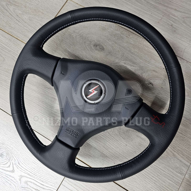Load image into Gallery viewer, Nissan S15 Silvia Steering Wheel / Airbag Combination Set - NizmoPartsPlug