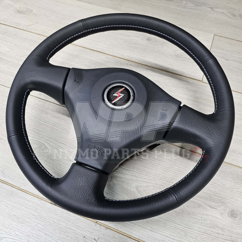 Load image into Gallery viewer, Nissan S15 Silvia Steering Wheel / Airbag Combination Set - NizmoPartsPlug