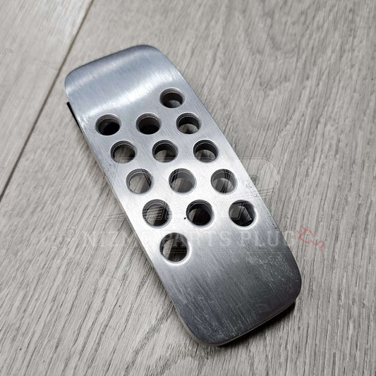 Cubierta del pedal del acelerador de aluminio cepillado para Nissan S15 Silvia y Skyline