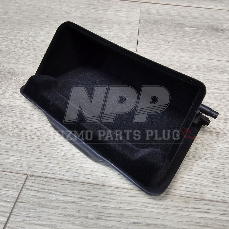 Load image into Gallery viewer, Black fuse block lid for Nissan R34 Skyline GTT/GTR, shown in clean, excellent condition.