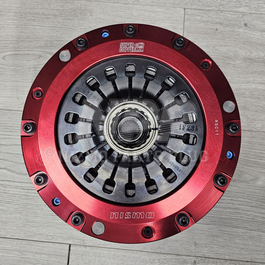 Sistema de embrague de doble placa con revestimiento de carbono Super CopperMix del Nissan R34 Skyline GT-R NISMO