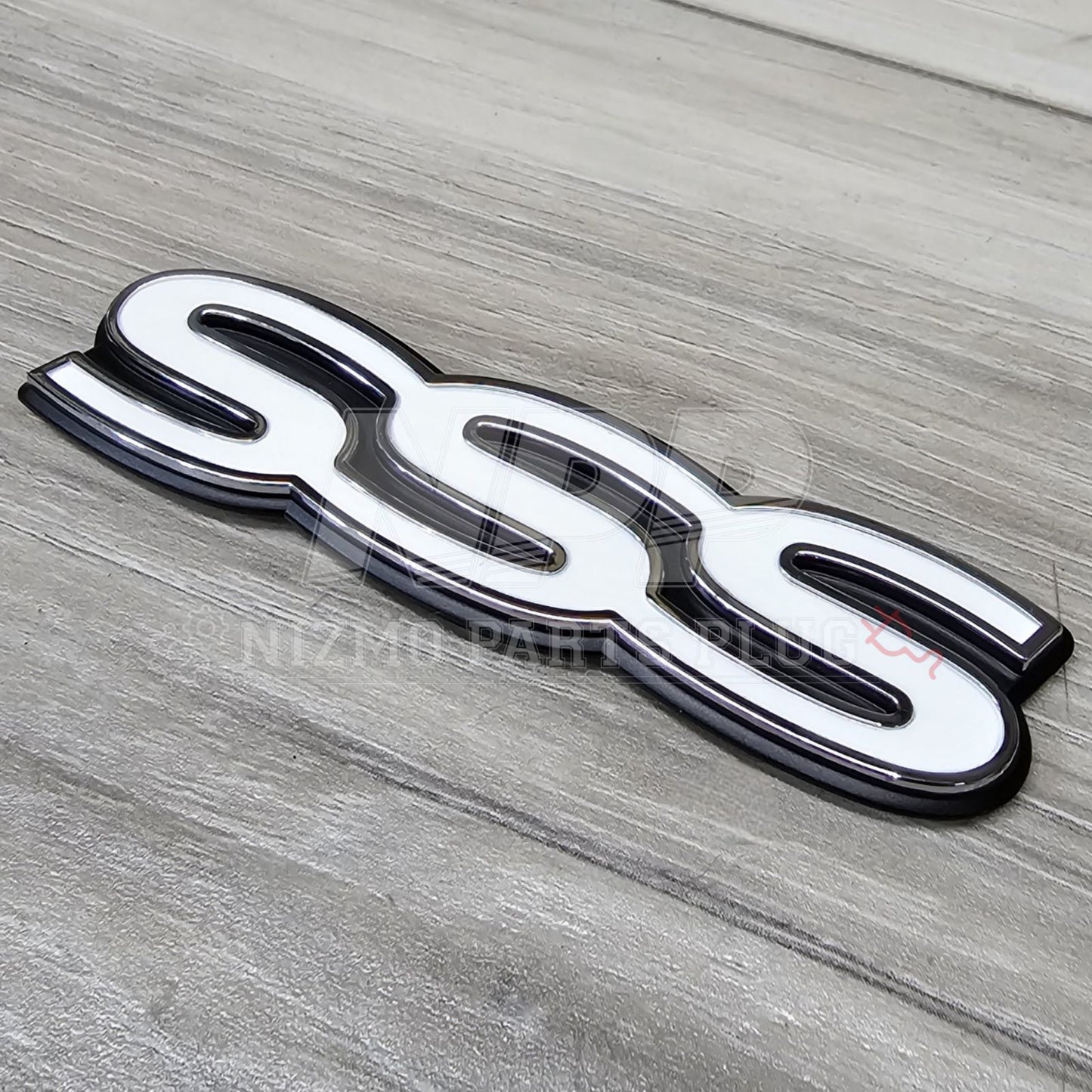 Nissan BlueBird "SSS" Trunk Emblem (Discontinued) - NizmoPartsPlug
