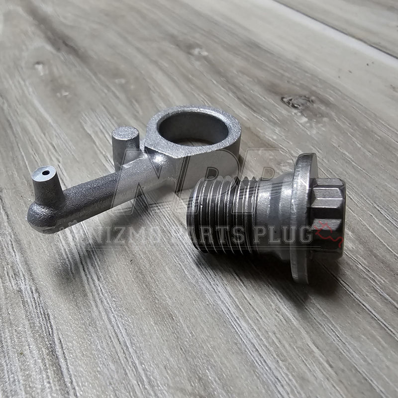 Load image into Gallery viewer, Nissan S13/14/15 Silvia SR20DET Engine Oil Squirter - NizmoPartsPlug
