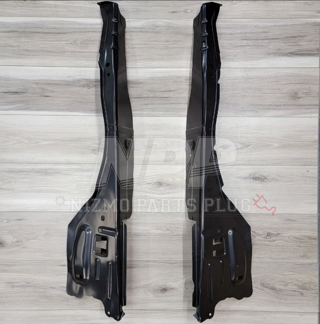Nissan R34 Skyline Front HoodLegde Reinforcement Set - NizmoPartsPlug