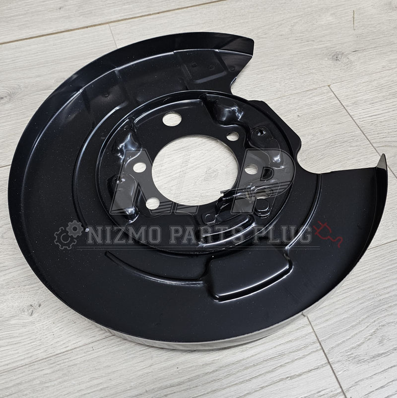 Load image into Gallery viewer, Nissan R34 Skyline GTR V-Spec Rear RH Brake Backing Plate Dust Shield - NizmoPartsPlug