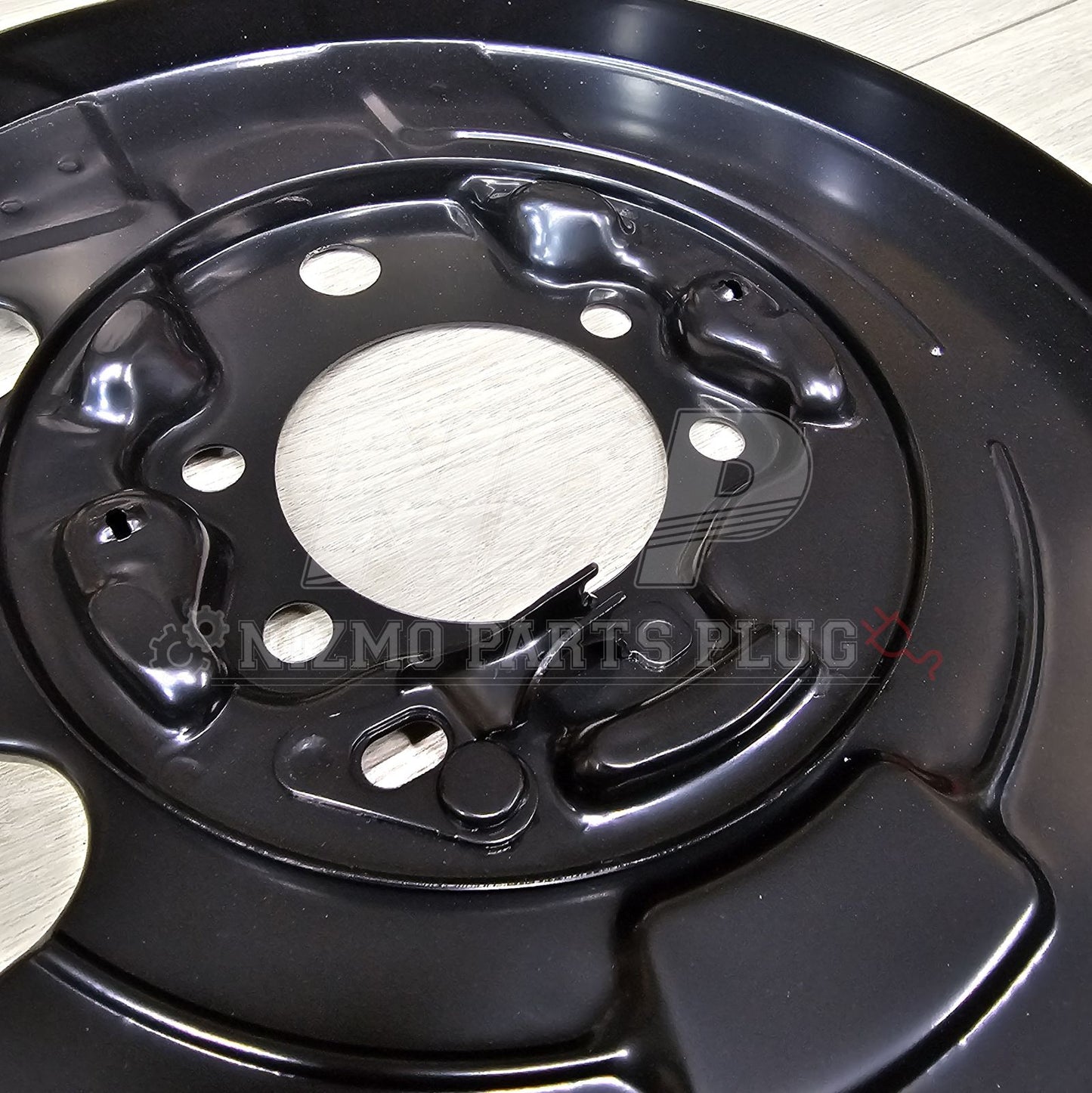 Nissan R34 Skyline GTR V-Spec Rear LH Brake Backing Plate Dust Shield - NizmoPartsPlug