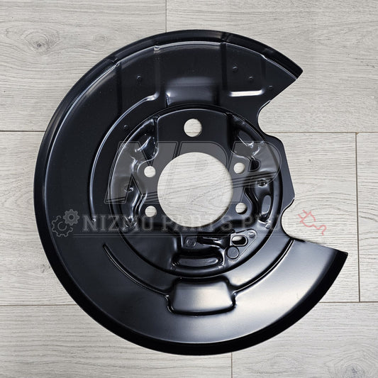 Nissan R34 Skyline GTR V-Spec Rear RH Brake Backing Plate Dust Shield - NizmoPartsPlug