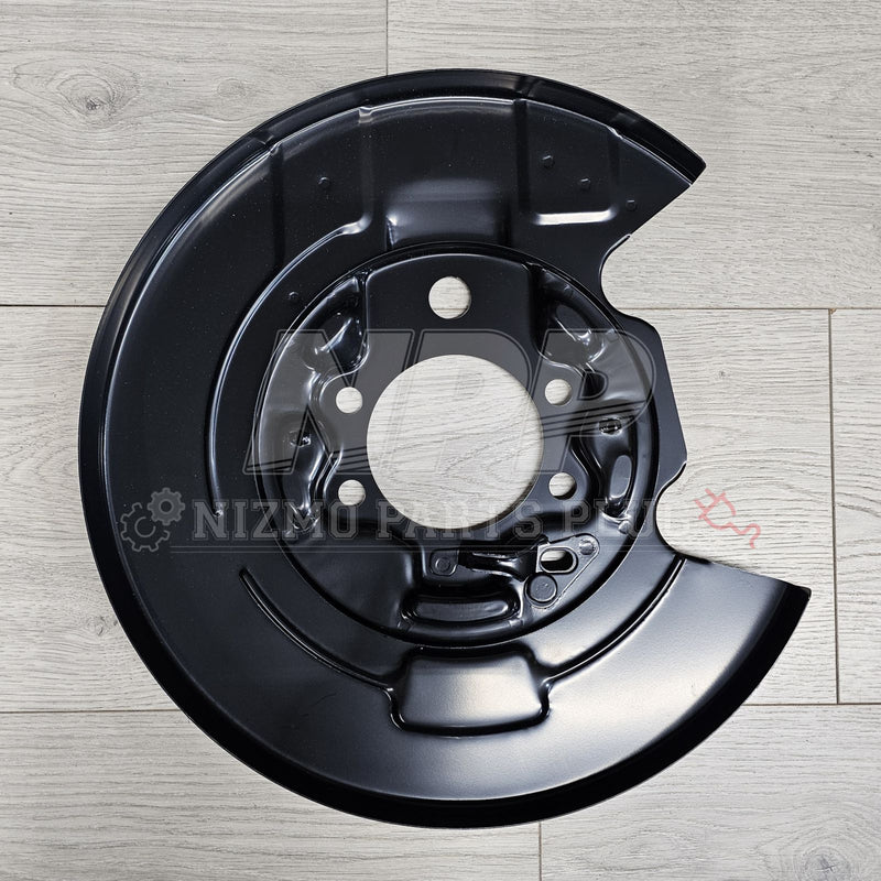 Load image into Gallery viewer, Nissan R34 Skyline GTR V-Spec Rear RH Brake Backing Plate Dust Shield - NizmoPartsPlug