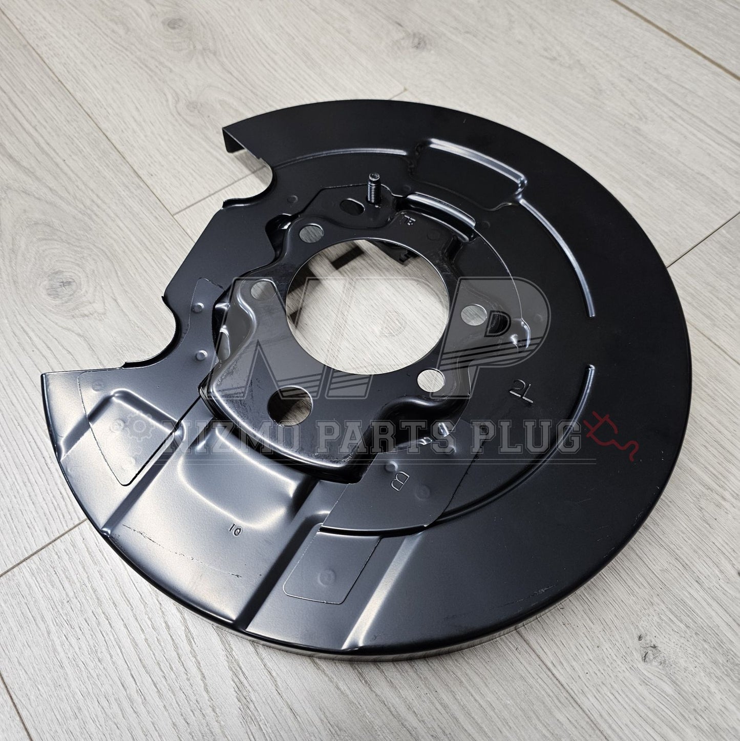 Nissan R34 Skyline GTR V-Spec Rear LH Brake Backing Plate Dust Shield - NizmoPartsPlug