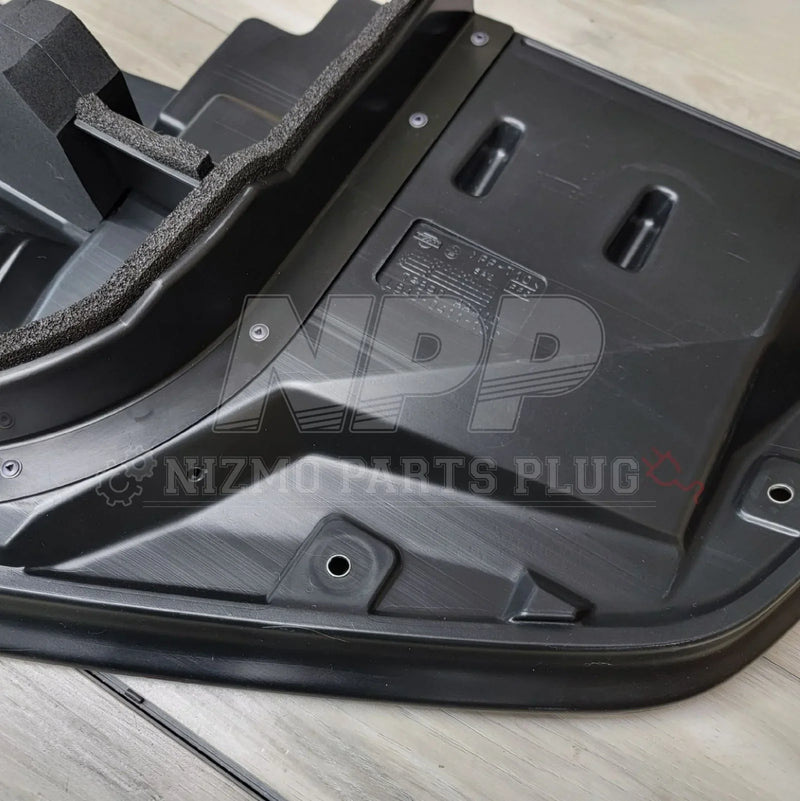 Load image into Gallery viewer, Nissan R34 Skyline GT-R Front Lip Engine Undercover Assembly - NizmoPartsPlug