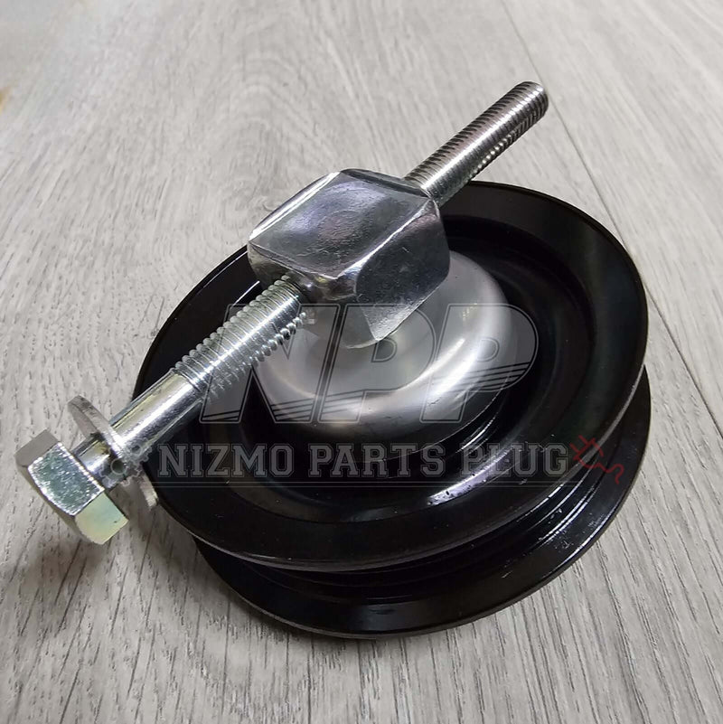 Load image into Gallery viewer, Nissan R32/33/34 Skyline Compressor Idler Pulley Assembly (NON-GTR) - NizmoPartsPlug