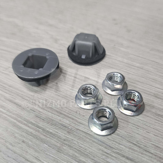 Nissan S13 180SX Type-X JDM Rear Air Spoiler Mounting Set - NizmoPartsPlug