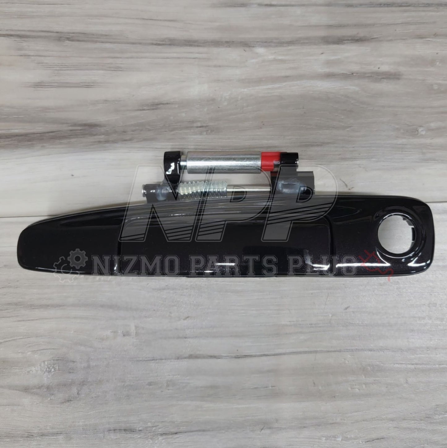 Nissan R34 Skyline RH Front Door Handle Assembly (GV1) Black Pearl - NizmoPartsPlug