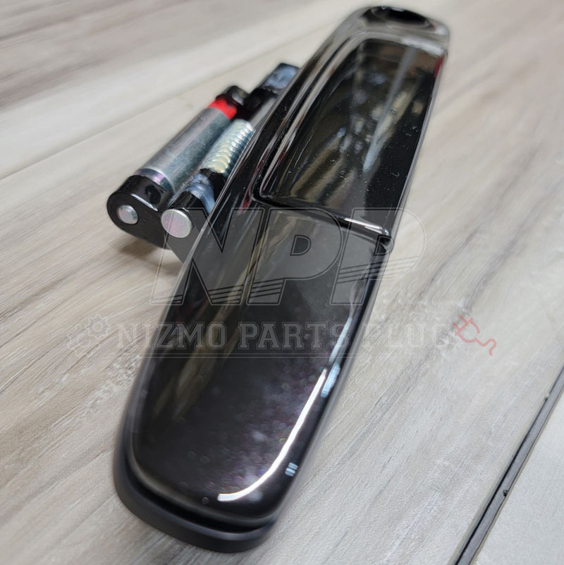 Load image into Gallery viewer, Nissan R34 Skyline RH Front Door Handle Assembly (GV1) Black Pearl - NizmoPartsPlug