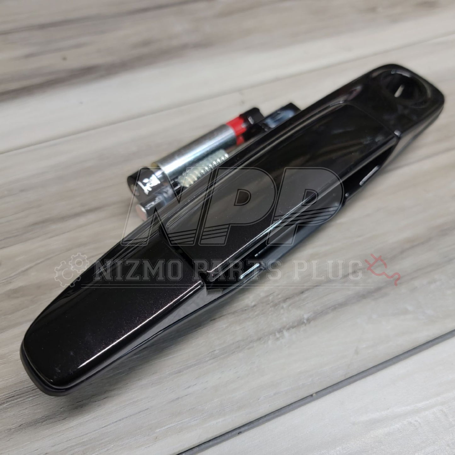 Nissan R34 Skyline RH Front Door Handle Assembly (GV1) Black Pearl