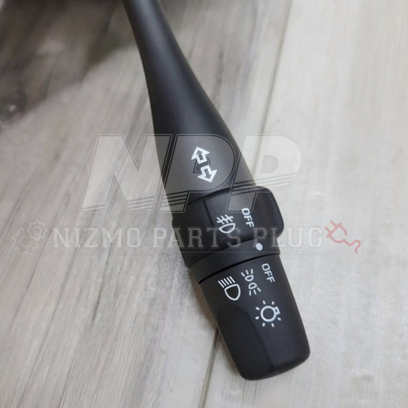 Load image into Gallery viewer, R34 GTR V-Spec Turn Signal/Rear Foglight Stalk Assembly - NizmoPartsPlug