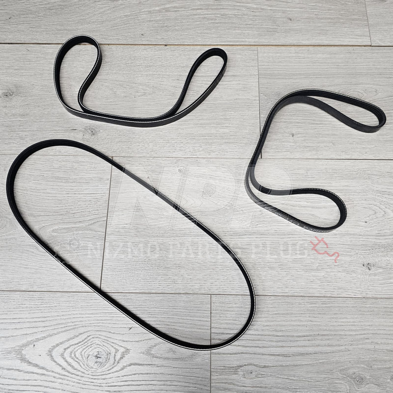 Load image into Gallery viewer, Nissan R34 Skyline GTR Accessory Belts Set (A/C|P/S|ALT) - NizmoPartsPlug