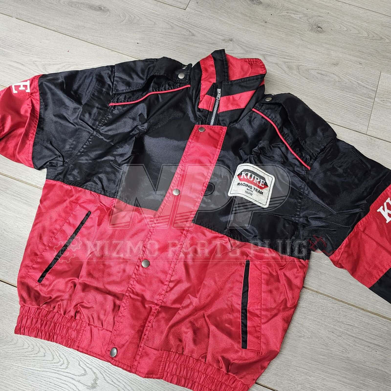 Load image into Gallery viewer, AuthenticWear Japan Nissan Kure Racing Team R33 GTR Nismo Jacket Size-L - NizmoPartsPlug