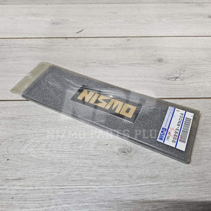 Load image into Gallery viewer, Nissan BCNR33 Skyline GT-R 400R Carbon Fiber Old Logo Nismo Emblem - NizmoPartsPlug