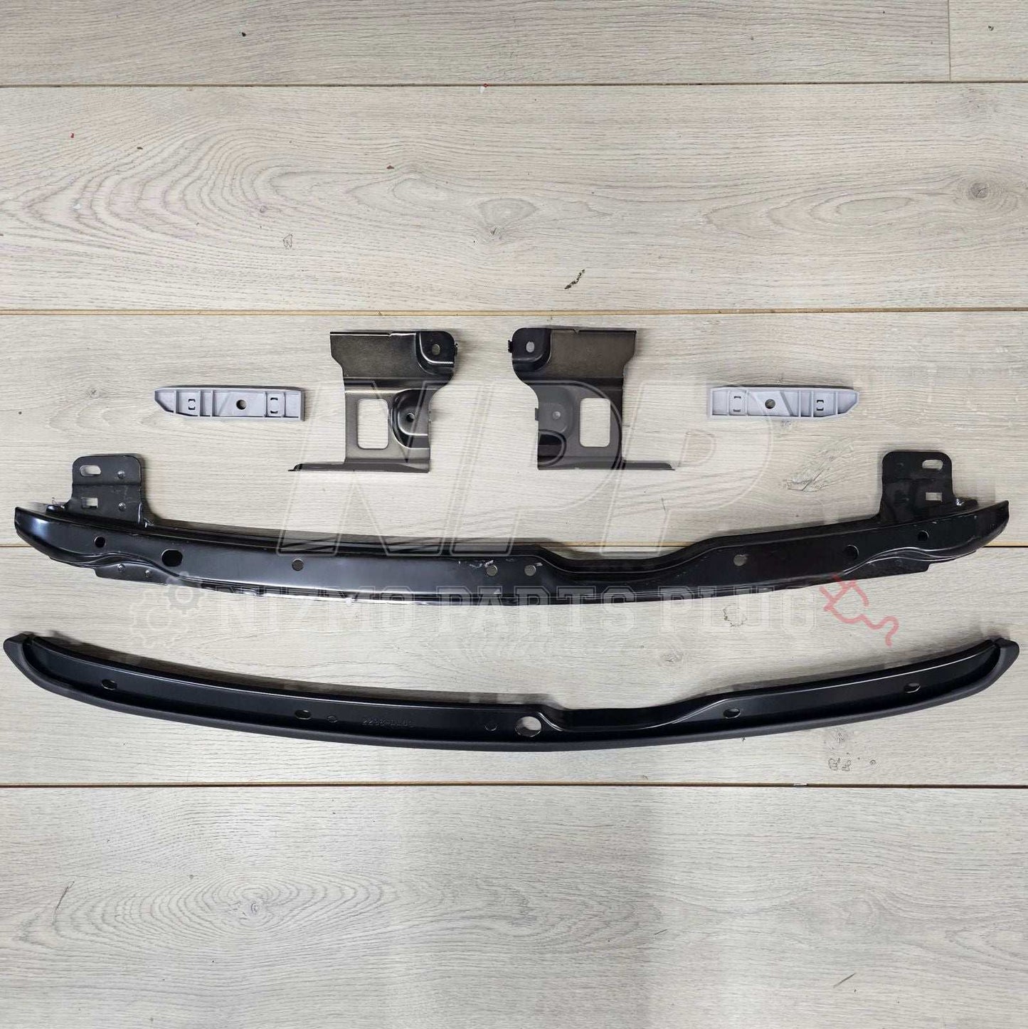 Nissan R34 Skyline to GTR Front Bumper Bracket Conversion Set - NizmoPartsPlug