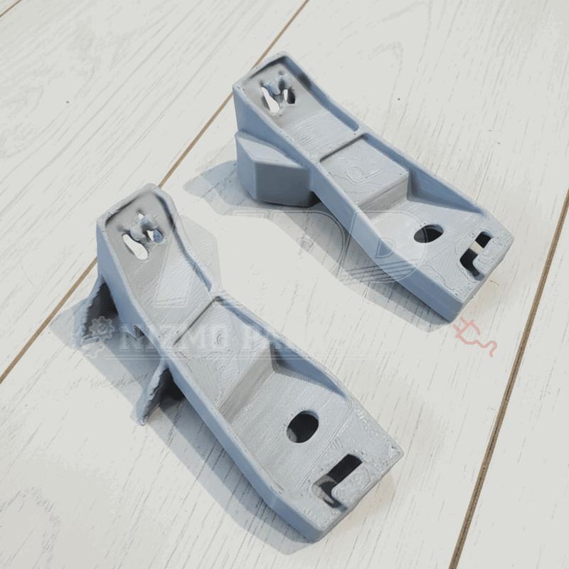 Load image into Gallery viewer, Mīrai Mamōru S15 Silvia Front Bumper Bracket Mount Set