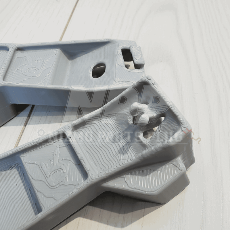 Load image into Gallery viewer, Mīrai Mamōru S15 Silvia Front Bumper Bracket Mount Set