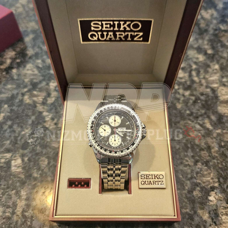 Load image into Gallery viewer, Nissan Nismo Special Old Logo Chronograph High Precision Seiko Watch - NizmoPartsPlug