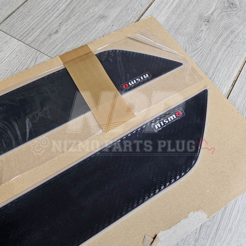 Load image into Gallery viewer, Nissan R33/34 Skyline Nismo Carbon Fiber Inner Door Protector Kit - NizmoPartsPlug