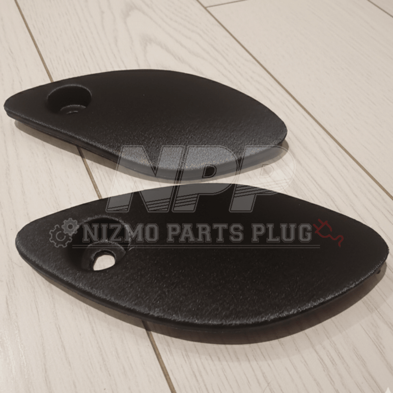 Cargue la imagen en el visor de la galería, Juego de tapas de extremo del alerón trasero Mīrai Mamōru BNR34 Skyline GTR