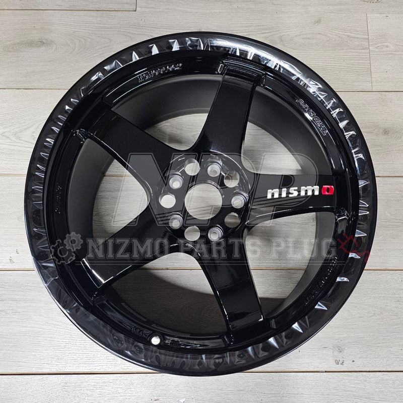 Load image into Gallery viewer, Nismo Omori Factory Spec Rays Engineering LMGT4 (4-Wheel Set) Black Gloss - NizmoPartsPlug