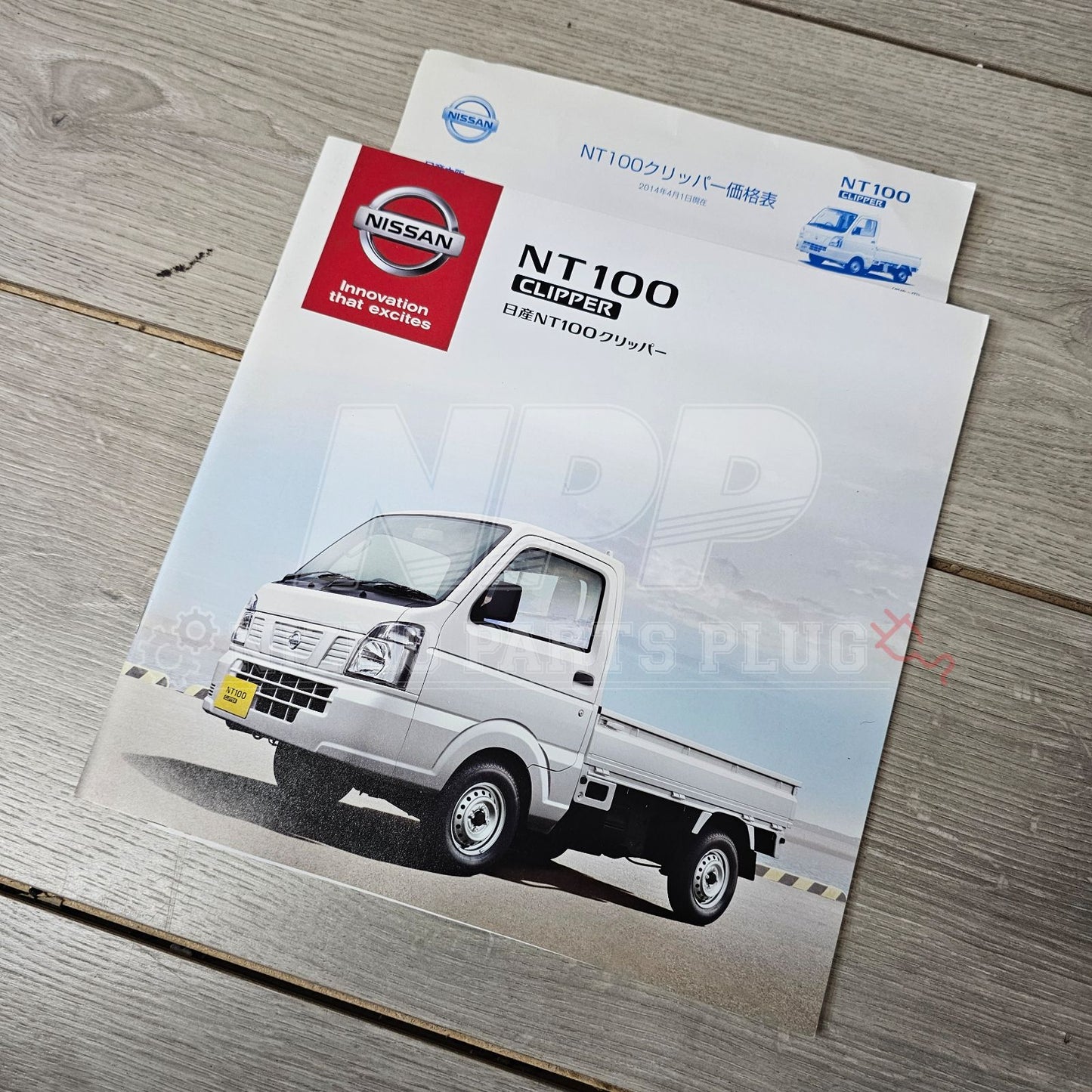 AuthenticWear Japan Nissan NT100 Clipper Factory Sales Booklet - NizmoPartsPlug