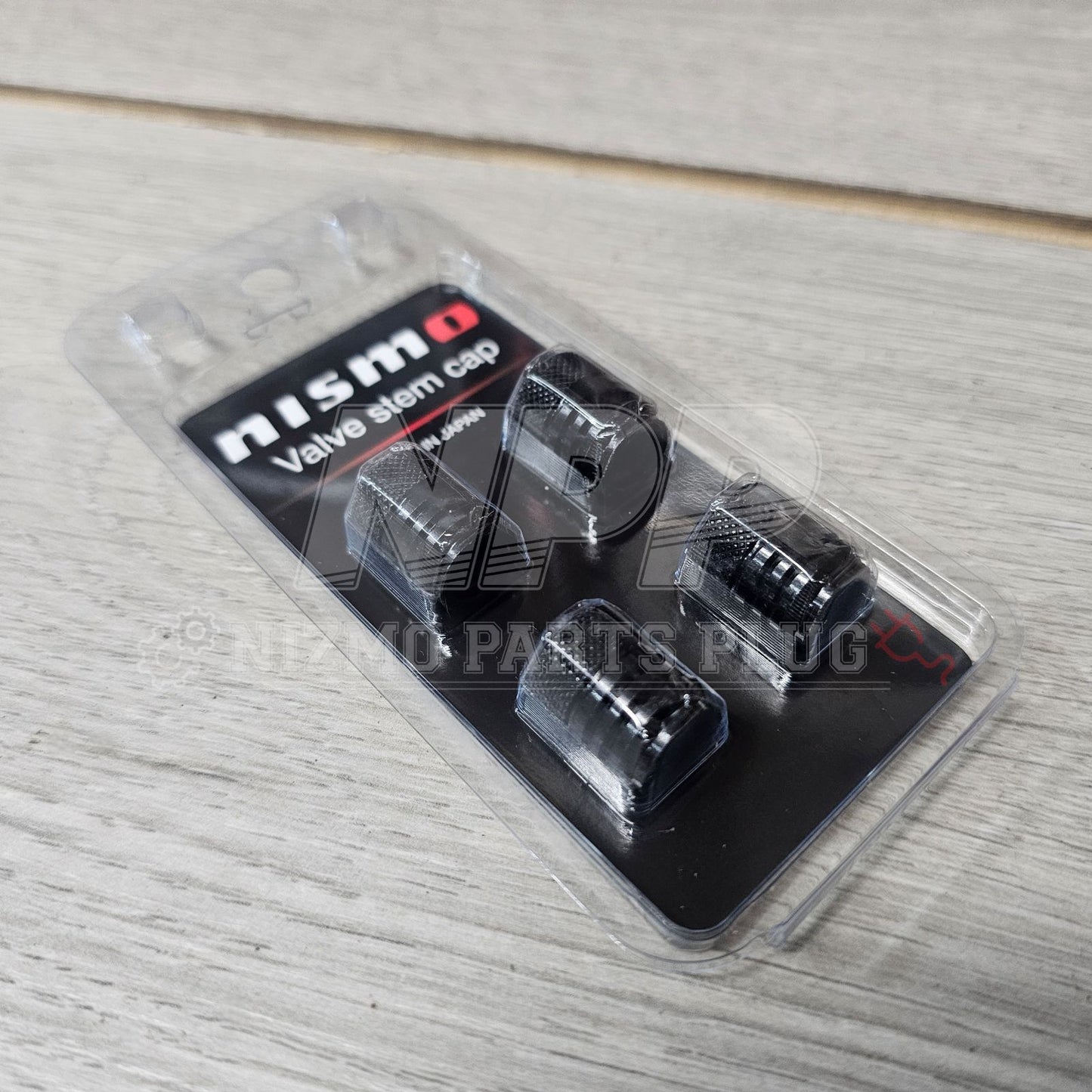 Nissan Nismo Tire Valve Stem Cap Set