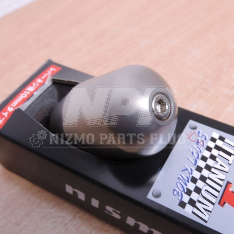 Load image into Gallery viewer, Nismo GT-500 Mid Logo Shift Knob Titanium Version (M10-M12x1.25)