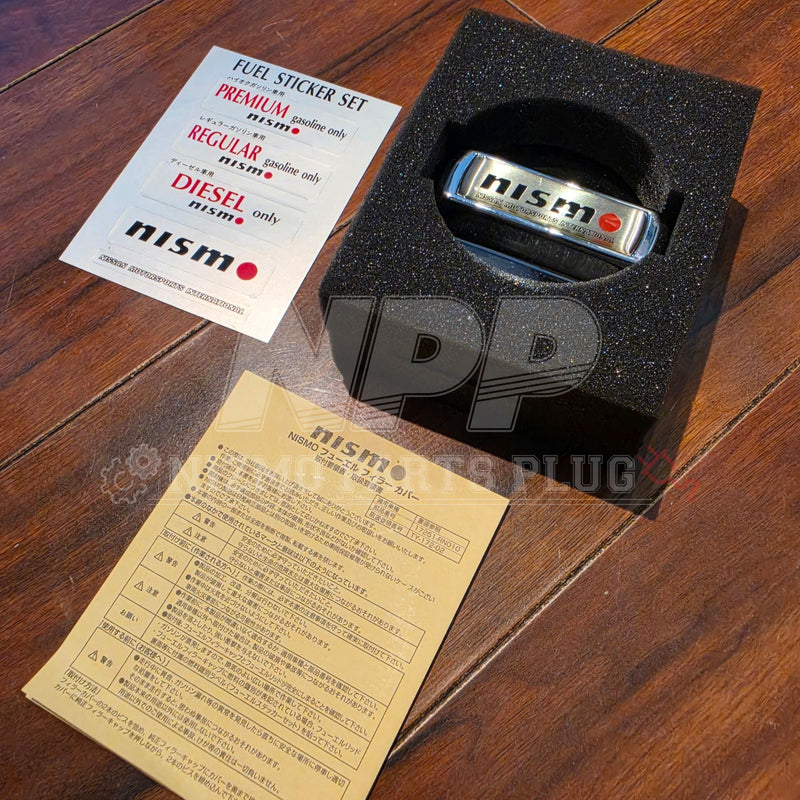 Load image into Gallery viewer, Nissan Motorsports Fuel Cap Mid Logo Cover (BNIB N.O.S.)
