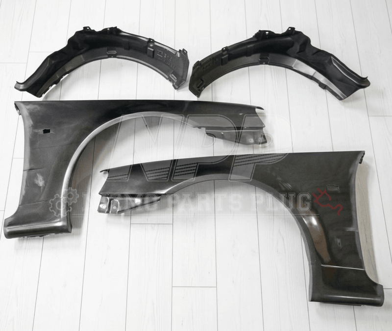 Load image into Gallery viewer, Nissan R34 Skyline GT-R Nismo Dry Carbon Z-Tune Fender Set (Discontinued)