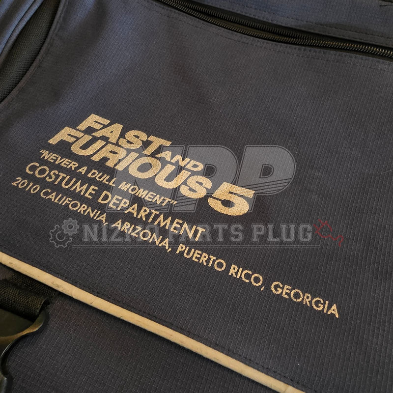 ギャラリービューアに画像をロードする, Rare Original Fast & Furious 5 Crew Messenger Bag - Costume Dept Production Prop (2010) " Never a Dull Moment"