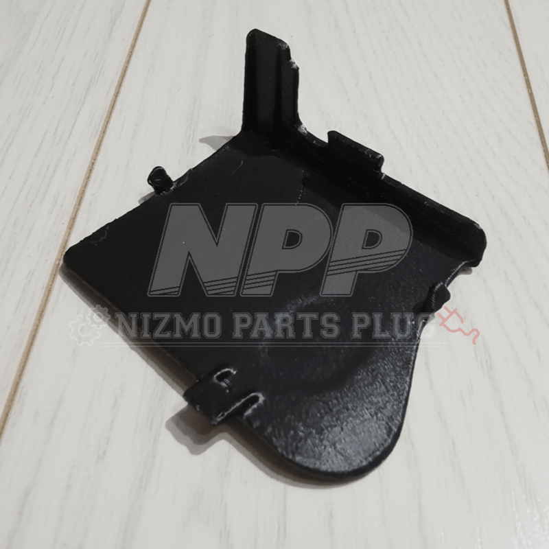 Load image into Gallery viewer, Black steering wheel access cover for R34 Skyline and S15 Silvia, Mirai Mamoru style, in good condition.