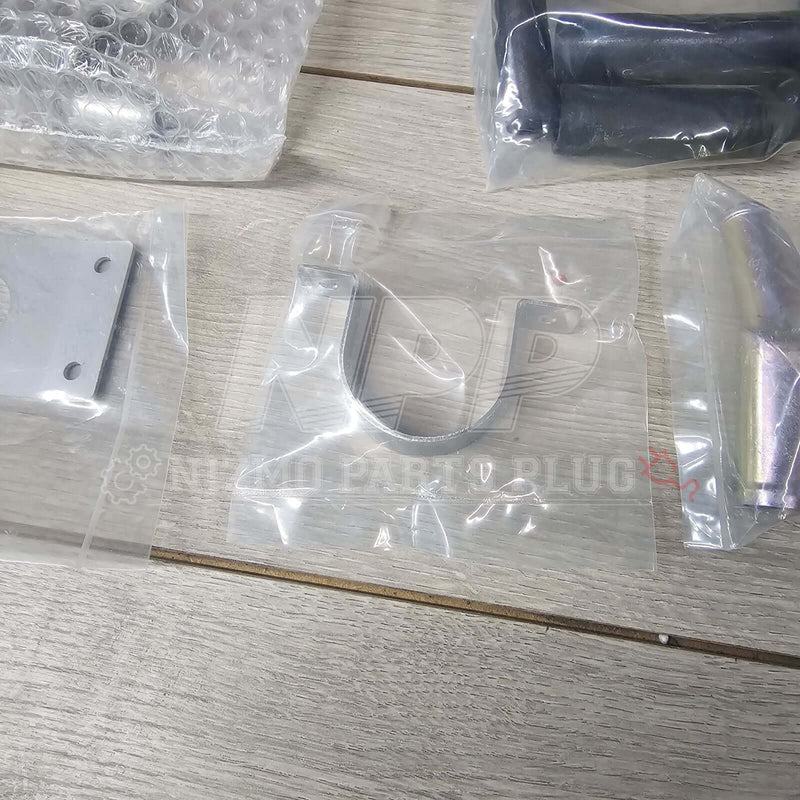 Load image into Gallery viewer, New Nismo oil separator kit parts for Nissan Skyline GT-R R33 and R34 RB26DETT in individual plastic packaging.