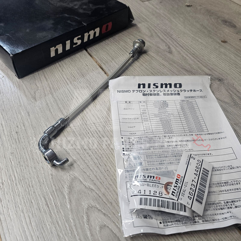 Load image into Gallery viewer, Nissan R34 Skyline GTR Nismo Stainless Steel Clutch Line Kit - NizmoPartsPlug