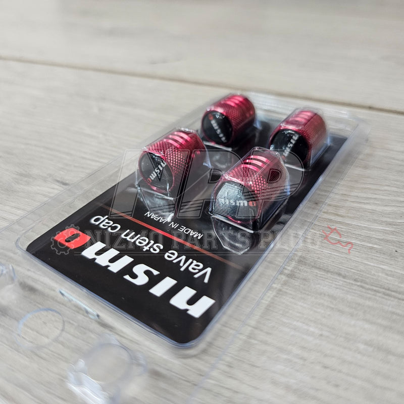 Load image into Gallery viewer, Nissan Nismo Tire Valve Stem Cap Set - NizmoPartsPlug