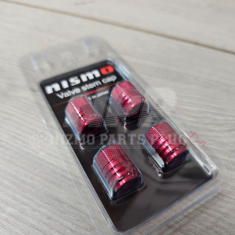 Load image into Gallery viewer, Nissan Nismo Tire Valve Stem Cap Set - NizmoPartsPlug