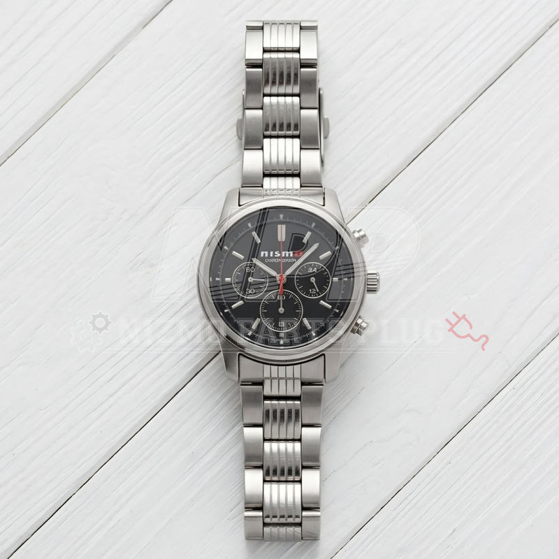 Cargue la imagen en el visor de la galería, NISMO Chronograph Quartz Black Men's Watch YM11-A030