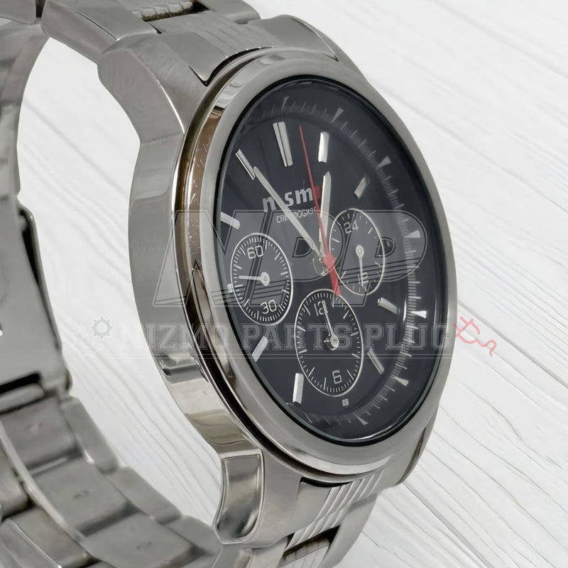 Cargue la imagen en el visor de la galería, NISMO Chronograph Quartz Black Men's Watch YM11-A030