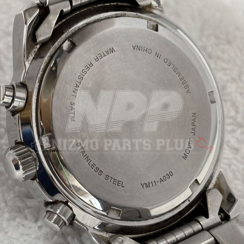 Cargue la imagen en el visor de la galería, NISMO Chronograph Quartz Black Men's Watch YM11-A030