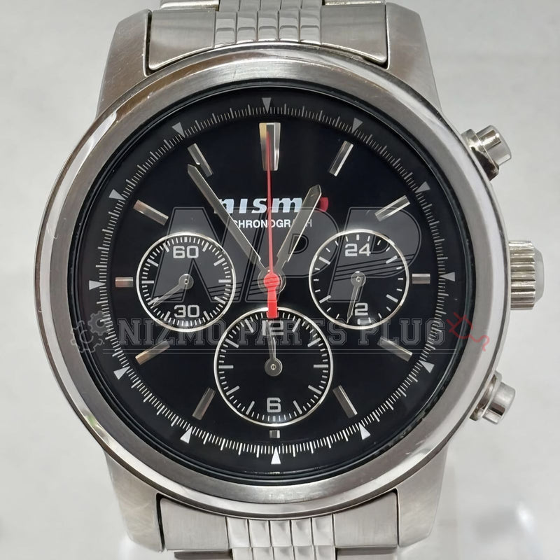 Cargue la imagen en el visor de la galería, NISMO Chronograph Quartz Black Men's Watch YM11-A030