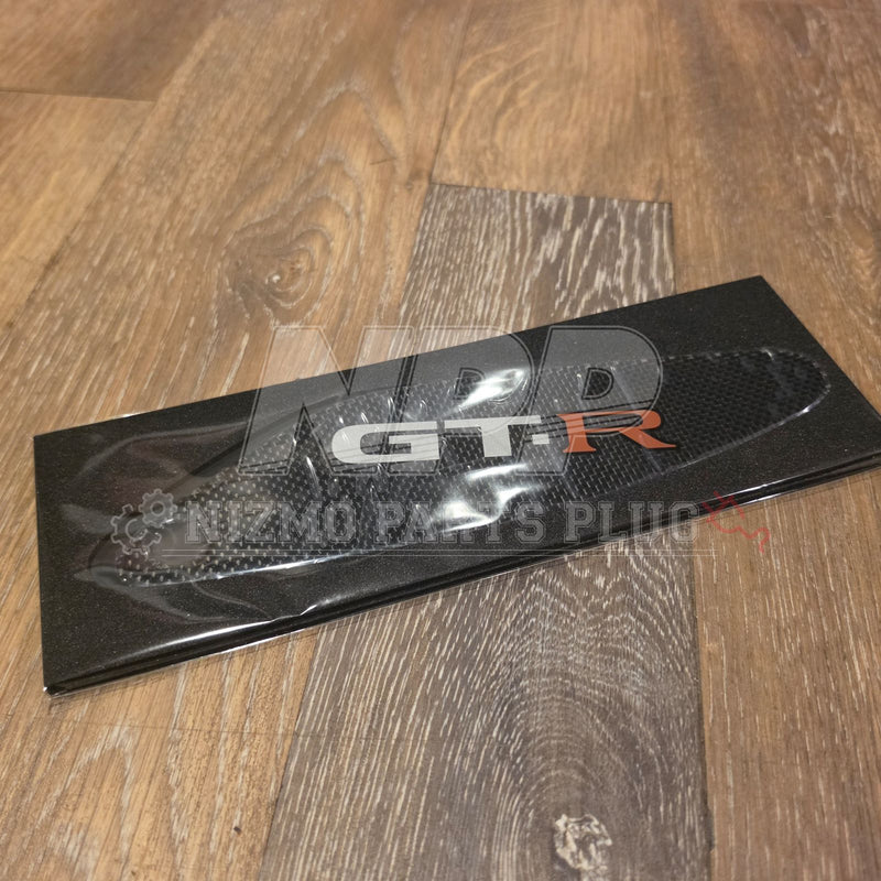 Load image into Gallery viewer, Nissan R33 Skyline GTR Nismo Air Spoiler Carbon Fiber End Cap Cover Set