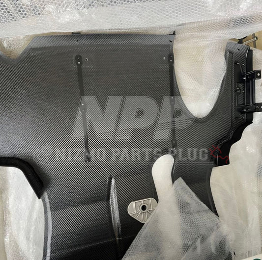 Nissan R34 GTR V-Spec Rear Diffuser Nismo Fin Complete Set Dry Carbon Fiber OEM