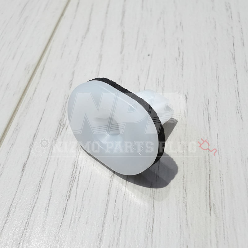 Load image into Gallery viewer, Clear plastic component on a light wooden surface with 'MO Parts' branding.